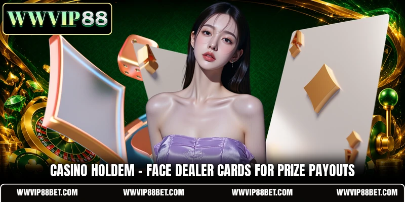 Casino Holdem - Face Dealer Cards For Prize Payouts