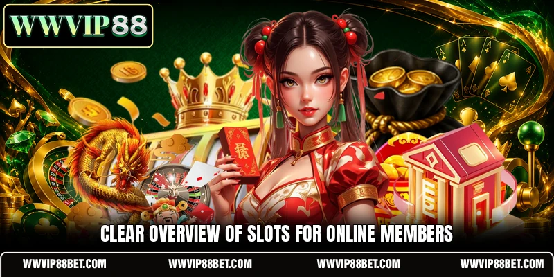 Clear overview of slots for online members