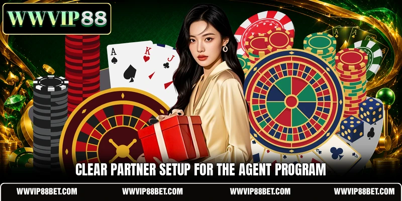 Clear partner setup for the agent program
