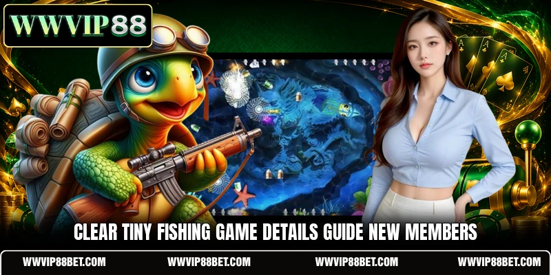 Clear Tiny Fishing game details guide new members