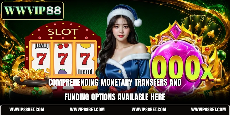 Comprehending monetary transfers and funding options available here