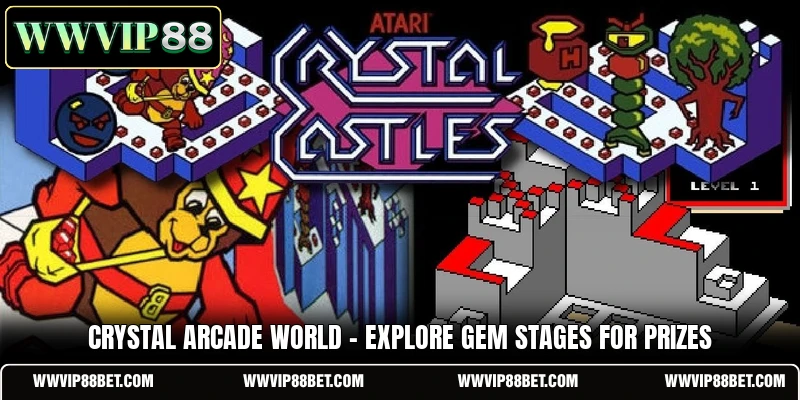 Crystal Arcade World - Explore Gem Stages For Prizes