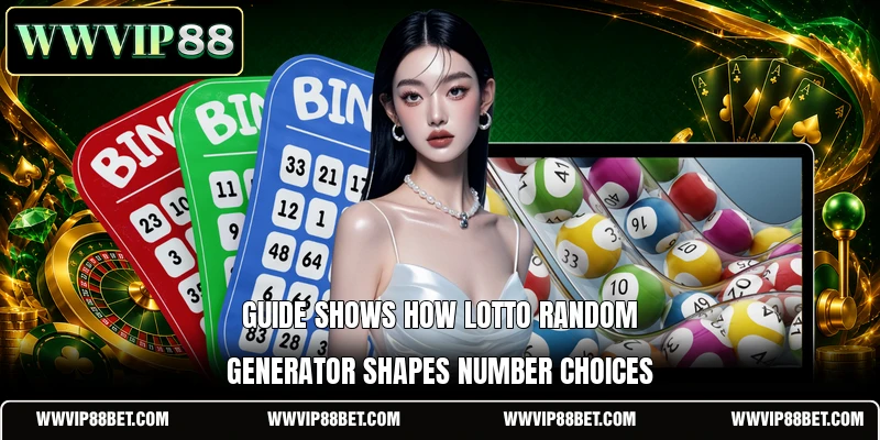 Guide shows how Lotto Random Generator shapes number choices