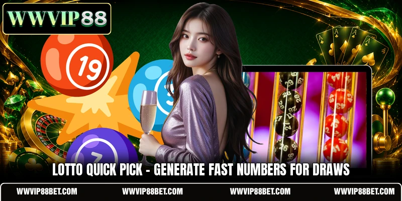 Lotto Quick Pick - Generate Fast Numbers For Draws