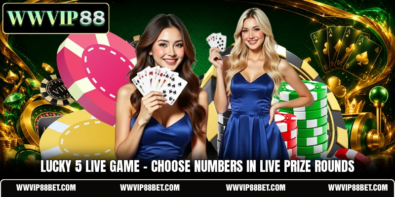 Lucky 5 Live Game - Choose Numbers In Live Prize Rounds