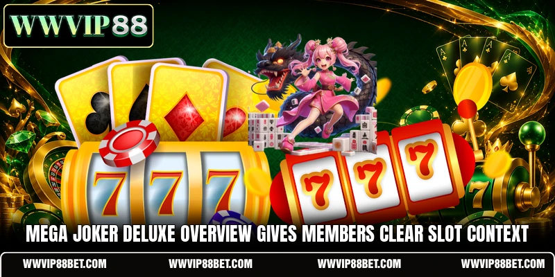 Mega Joker Deluxe overview gives members clear slot context
