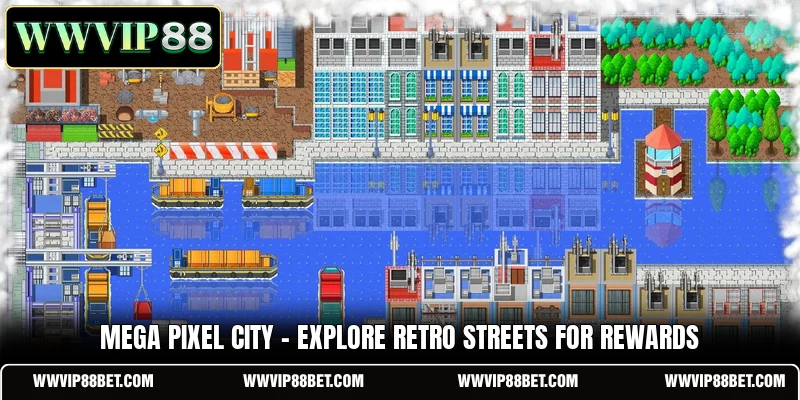 Mega Pixel City - Explore Retro Streets For Rewards
