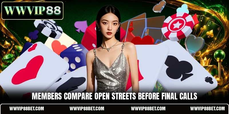Members compare open streets before final calls