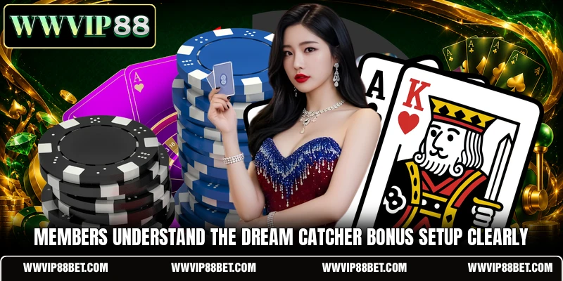 Members understand the Dream Catcher Bonus setup clearly