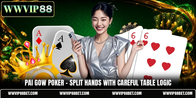 Pai Gow Poker - Split Hands With Careful Table Logic
