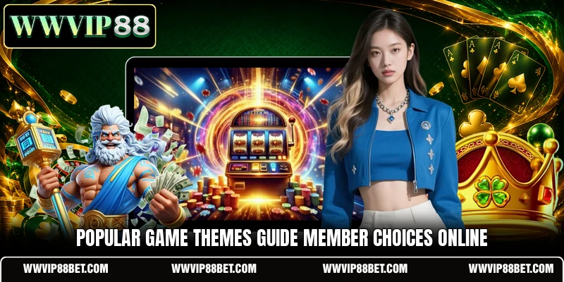 Popular game themes guide member choices online