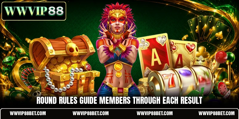 Round rules guide members through each result