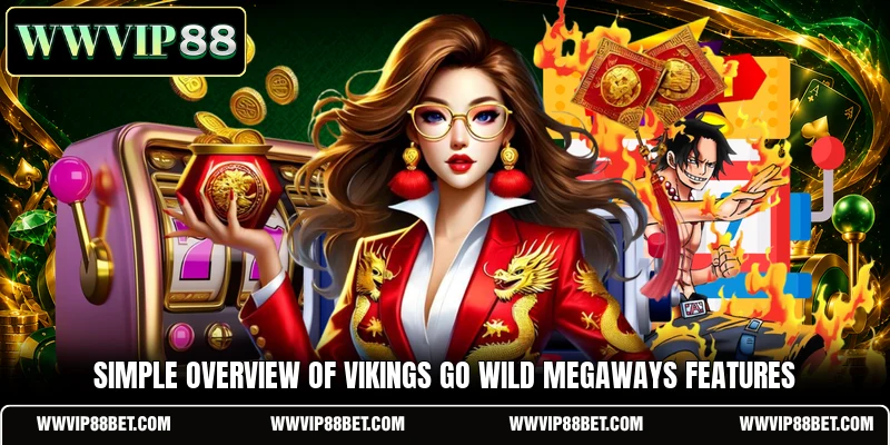 Simple overview of Vikings Go Wild Megaways features
