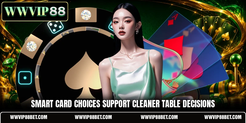 Smart card choices support cleaner table decisions